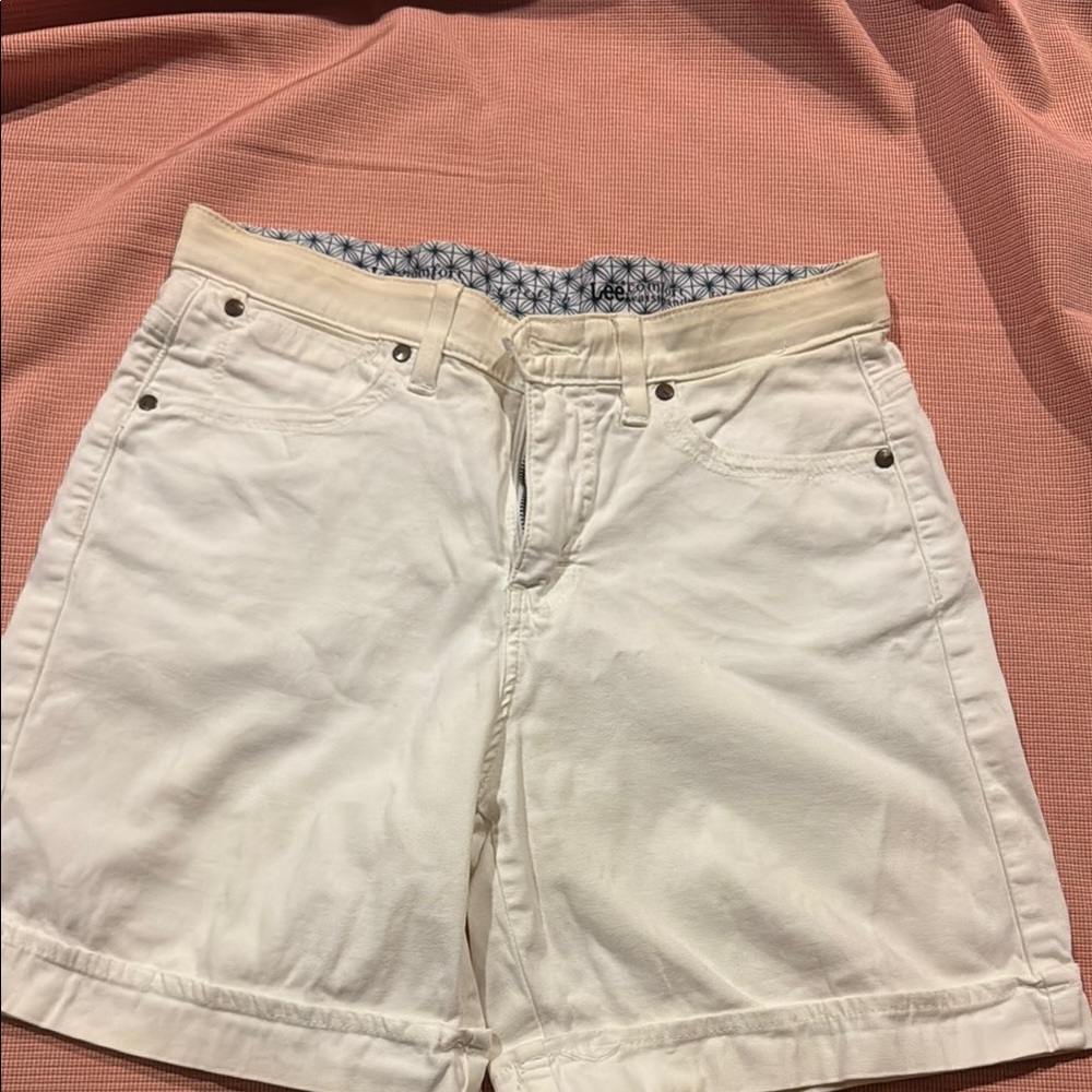 Women's White Shorts